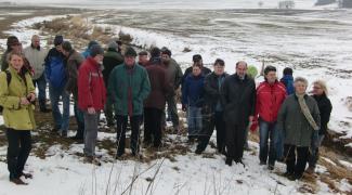 Bürgermeister Gailler und Landschaftspflegeverband